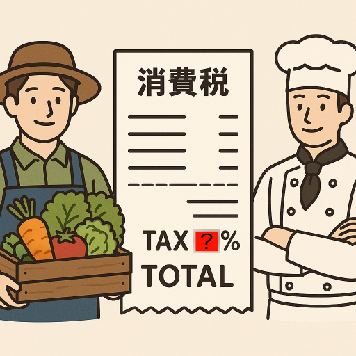 食料品の消費税ゼロで飲食店が苦しくなる！？　消費税廃止との違い。
